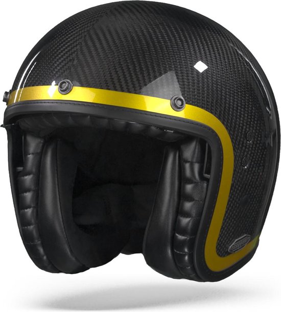 Casque Belfast Carbon Evo Solid Scorpion moto : , casque jet  de moto