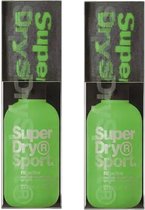 SUPERDRY - Super Fresh – RE:active Sock Gift Set (green) - 2 Pak