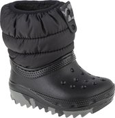 Crocs Classic Neo Puff Boot Toddler 207683-001, voor een jongen, Zwart, Sneeuw laarzen,Laarzen, maat: 22/23