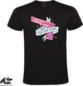Klere-Zooi - Fight Like a Girl - Heren T-Shirt - XXL