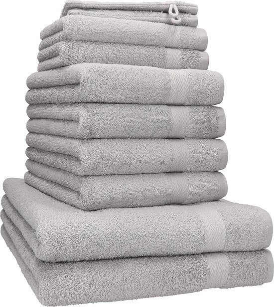 Betz Premium handdoekenset - 6-delige handdoekenset - 2x douchehanddoeken - 4x handdoeken - 50x100 cm - noot