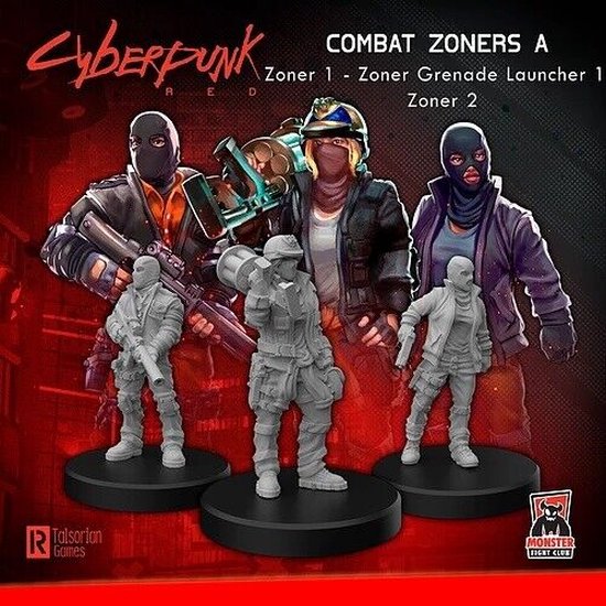 Afbeelding van het spel Cyberpunk Red Combat Zoners A