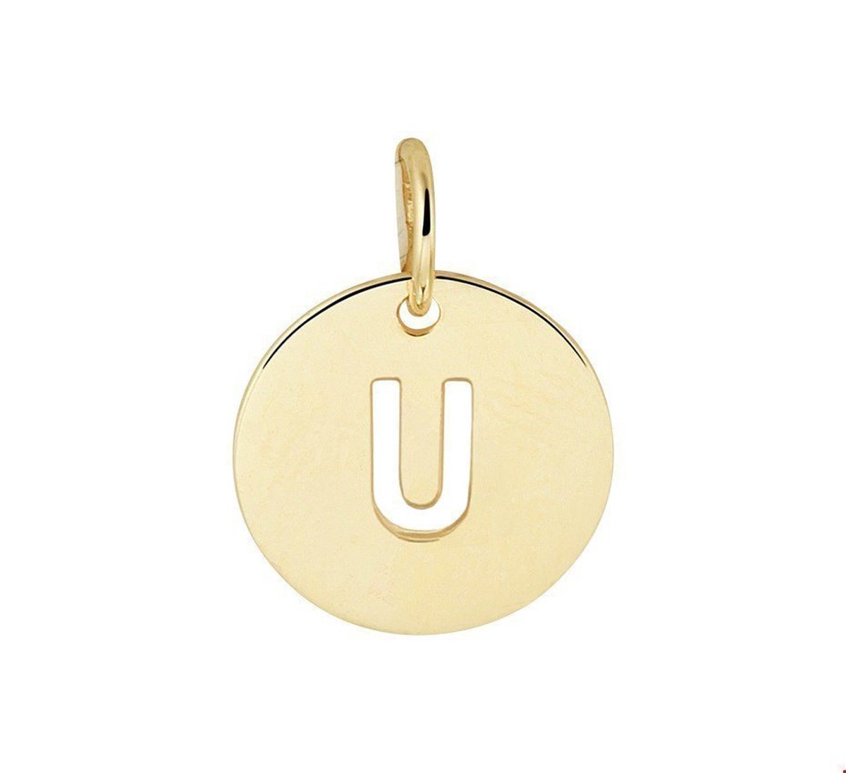 Geelgouden Hanger letter U 4020793