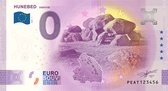 0 Euro biljet 2021 - Hunebed Drenthe