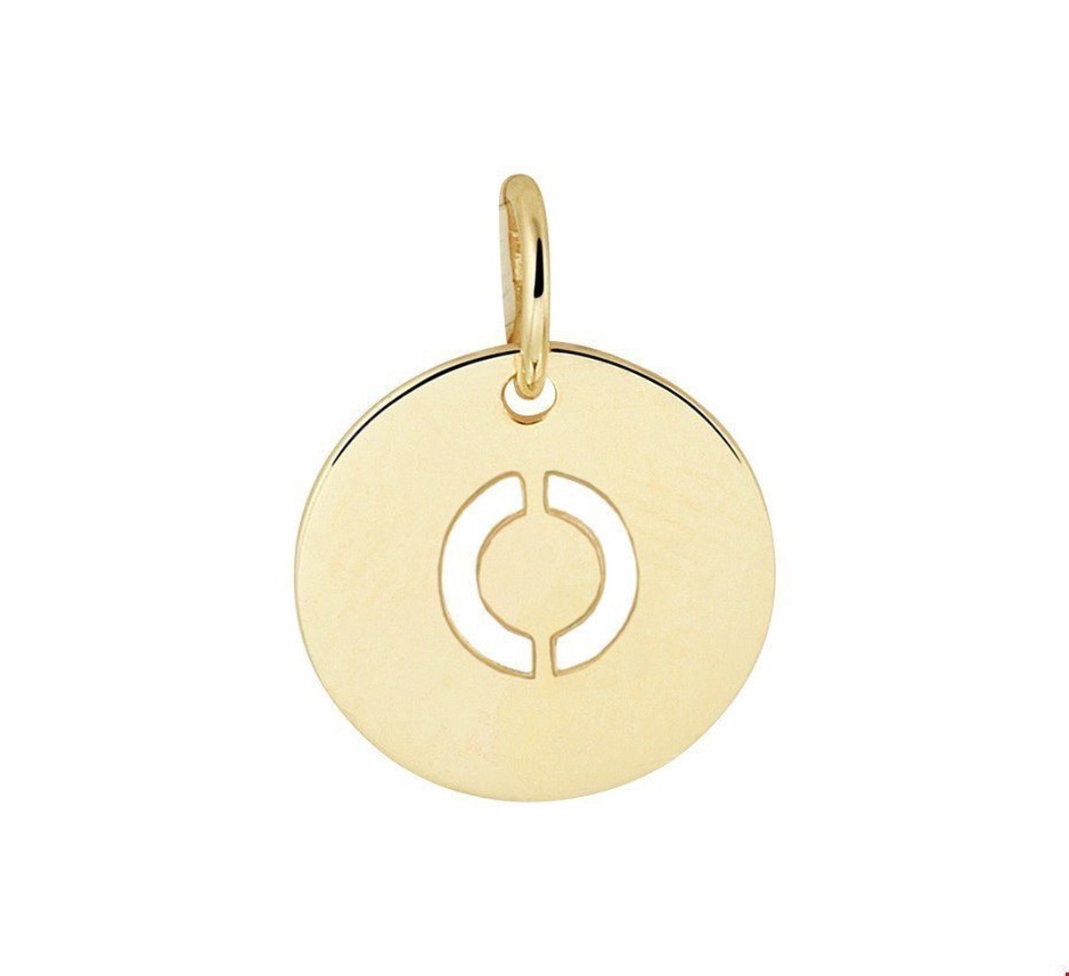 Geelgouden Hanger letter O 4020787