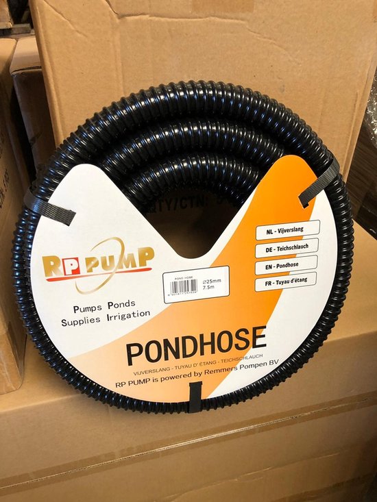 Flexibele PVC Drukslang 5 Meter - 38mm Diameter, 420g/m - Geschikt Voor Vijver- En Pompsystemen
