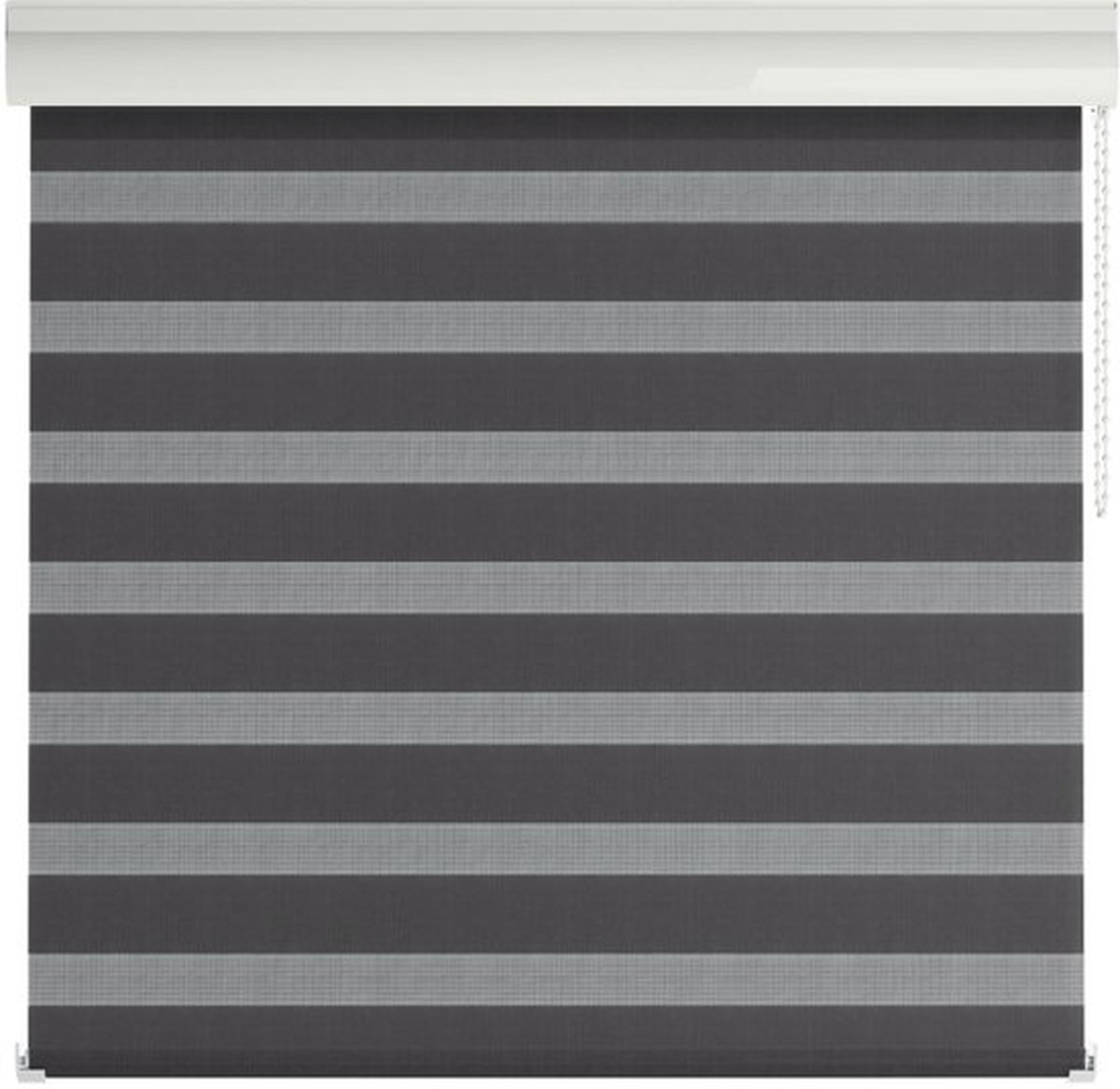 Verduisteren Duorolgordijn Dark Gray 130x200