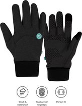 Sinji Waterdichte Handschoenen – Dames & Heren – Touchscreen – Winter – Maat S - Zwart