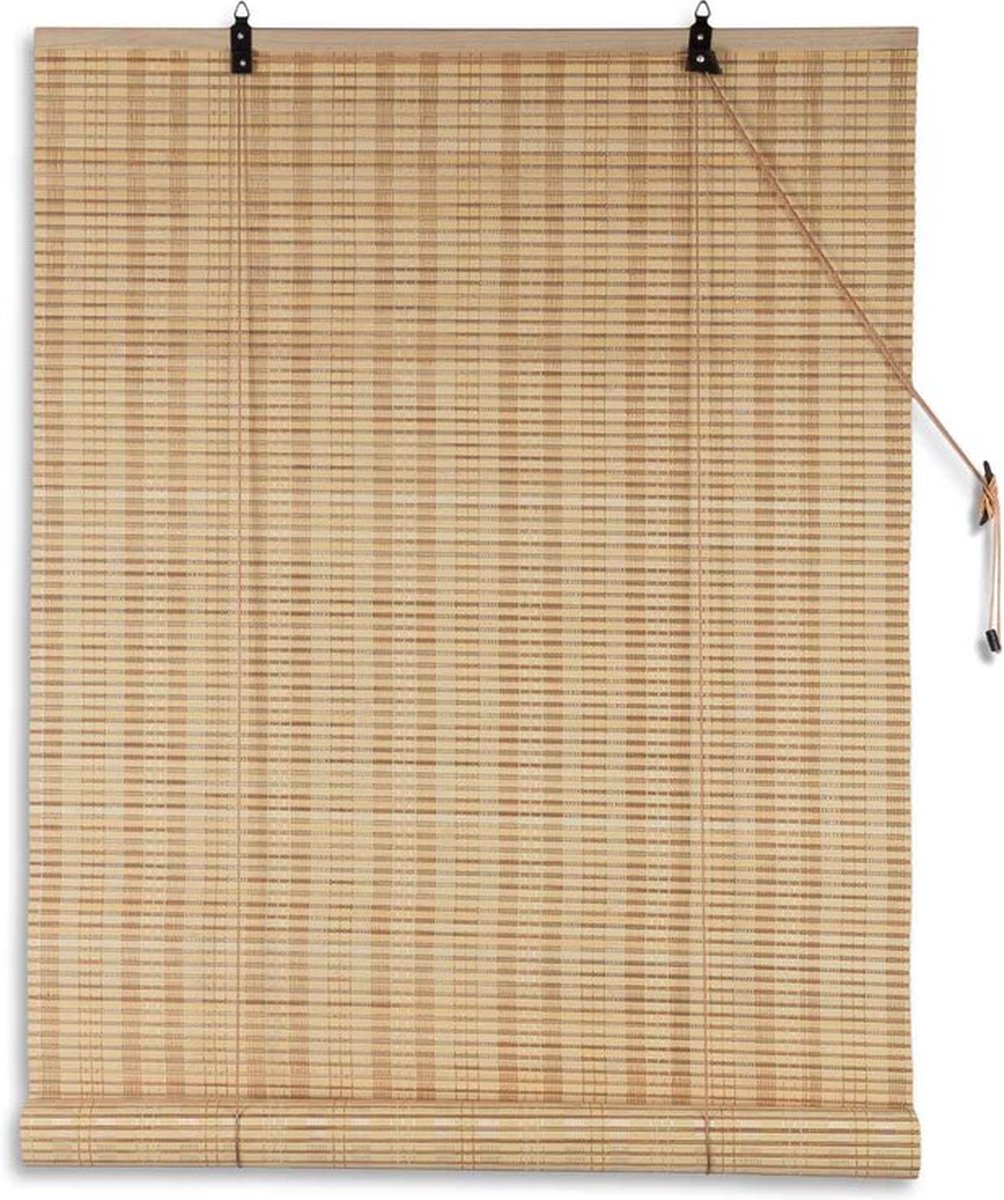 4goodz Bamboe Rolgordijn 90x160 cm - Lichtbruin