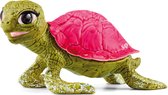schleich BAYALA Roze Saffier schildpad - Schildpad, glitters - Kinderspeelgoed voor Jongens & Meisjes - 70759