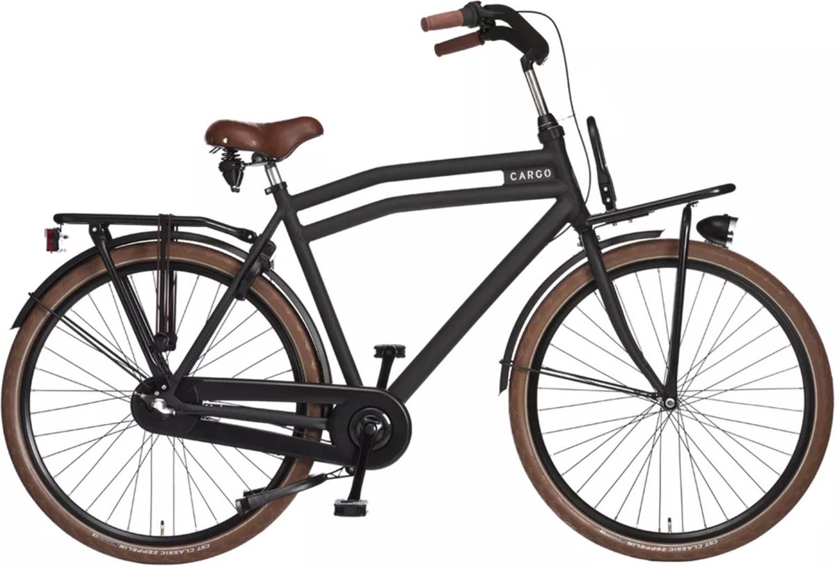 Avalon Cargo Transport - Fiets - Mannen - Zwart - 59 cm