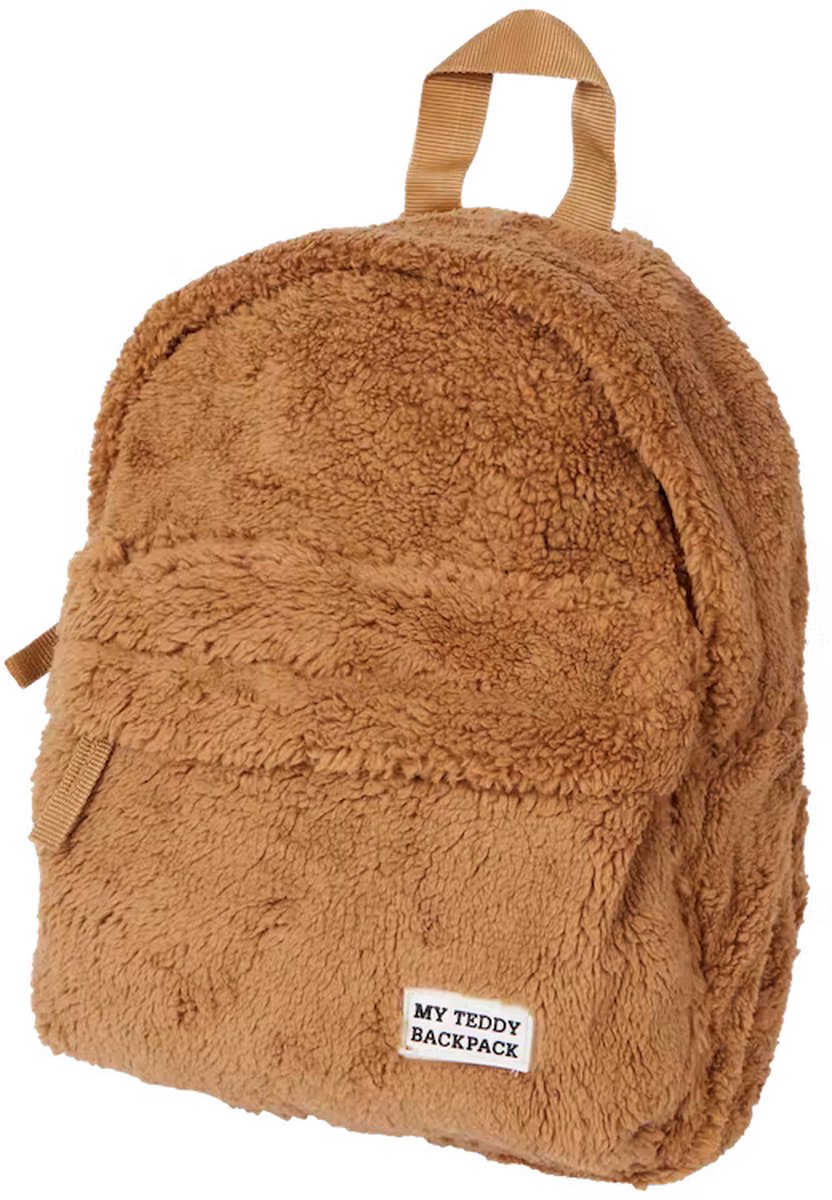 My Teddy Backpack - Teddy Rugzak - schooltas - voor kinderen - Bruin - 31 x 25 x 9cm