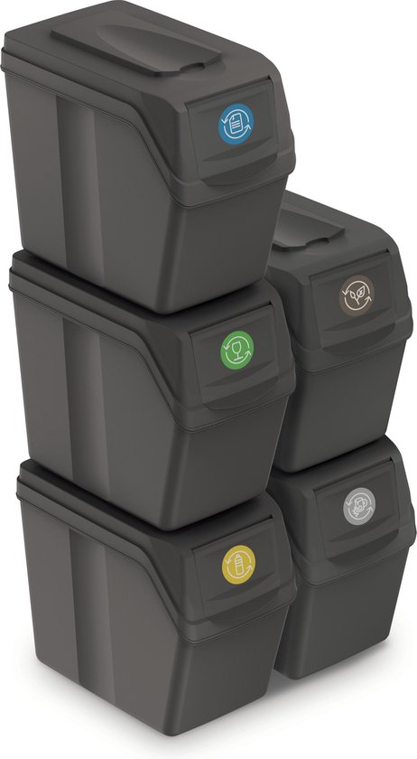Guidecraft Loose Parts Sorteerbakken - Set van 4 - Natuurlijke kleuren