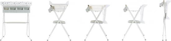 Fillikid Aankleedtafel Combi Giraffe Wit
