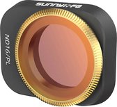 50CAL ND16/PL Drone Camera Lens Filter - geschikt voor DJI Mini 3 / Pro - Verstelbaar - Hoogste Optische Duitse Glaskwaliteit - Krasbestendige Meerlagige Coating