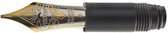 Visconti - plume pour stylo plume - Large 23kt Pd 950 Two-Tone Palladium Black Feeder - 1.3