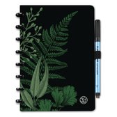 Greenstory - GreenBook Productivity Planner Effaçable - A5 - Vert Forêt