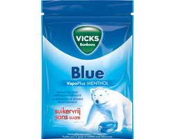 Vicks Blue Zak Suikervrij 72gr 20 x 72GR - Voordeelverpakking