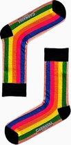 Sokken - Regenboog Sokken - Socks - Regenboog - Katoen - Vrolijke Sokken - Maat 37-44 - Unisex - Christmas Gift