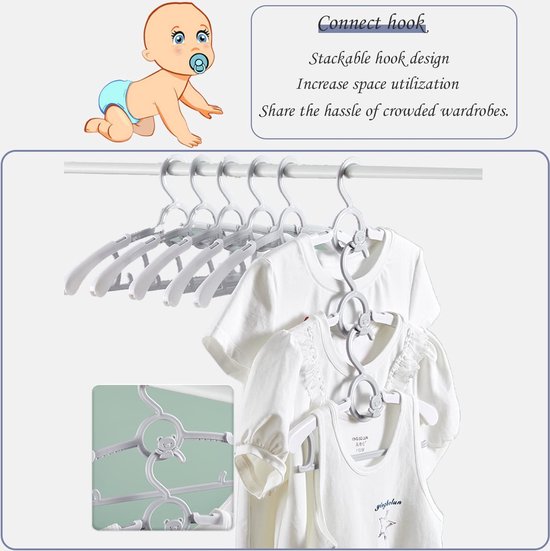 Geschilderd - Kleerhangers Voor Babykamers