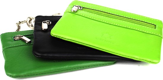 Evadollina Mini portemonnee dames, sleutel-etui dames, muntportemonnee, sleutel-etui, schattige lederen tas hanger, kerstcadeau (appel