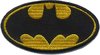 Patchy® – Batman Strijkpatch - Strijkapplicatie - Strijkembleem - Badge