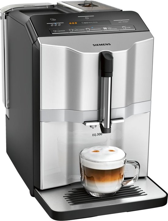 Siemens EQ.300 TI353201RW - Volautomatische espressomachine - Zilver |  bol.com