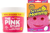 The Pink Stuff Coller 850 grammes & The Original Scrub Mommy