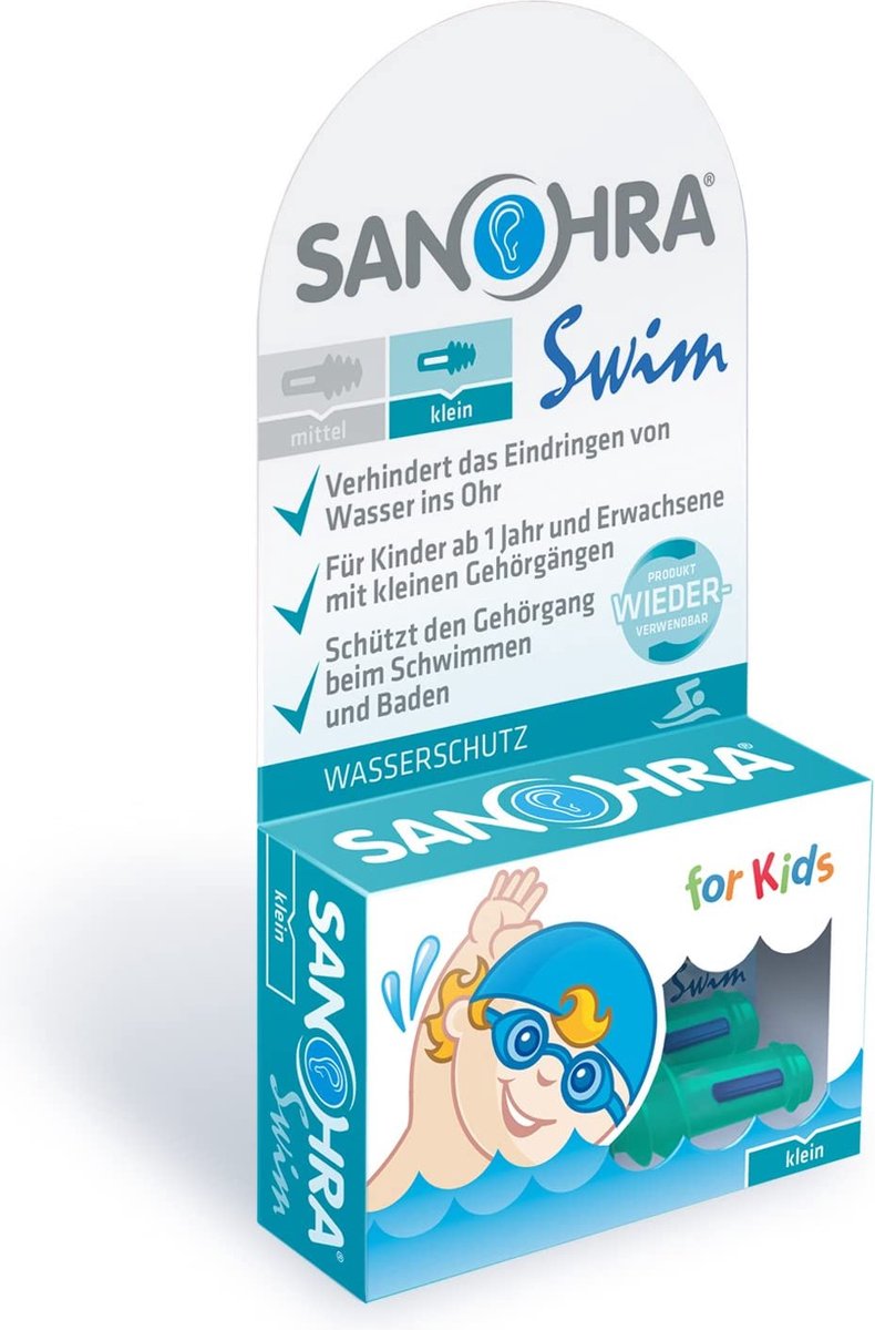 Goedkoopste Sanohra - Water - Kinderen - Oordoppen - 1 paar