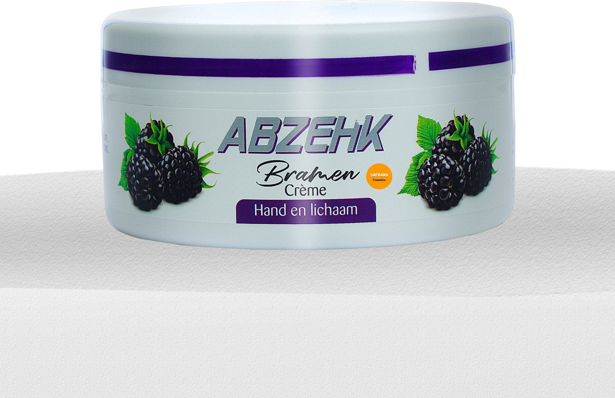 Abzehk - Hand en Lichaam Créme - Bramen - 250ml