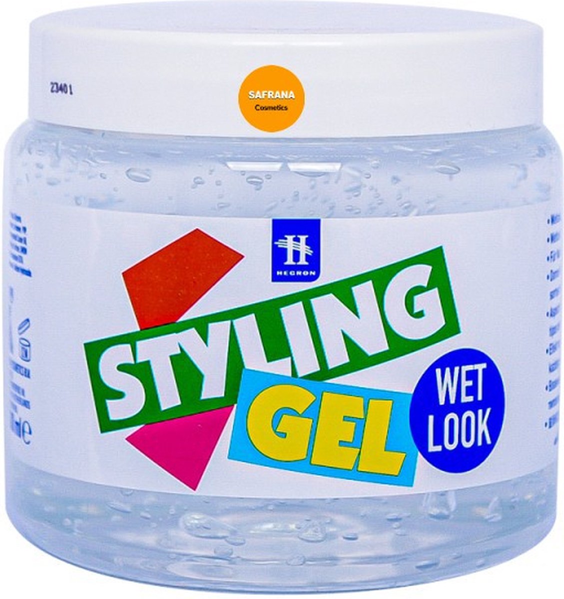 HegronHaargelWetlook1000 mLgelWitVolumekorting