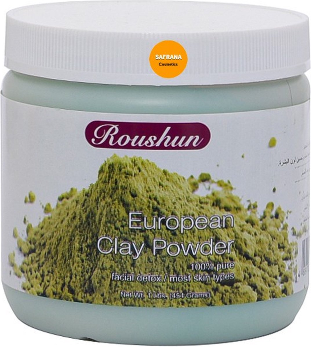 European Clay Powder (kleipoeder) - 454 gram
