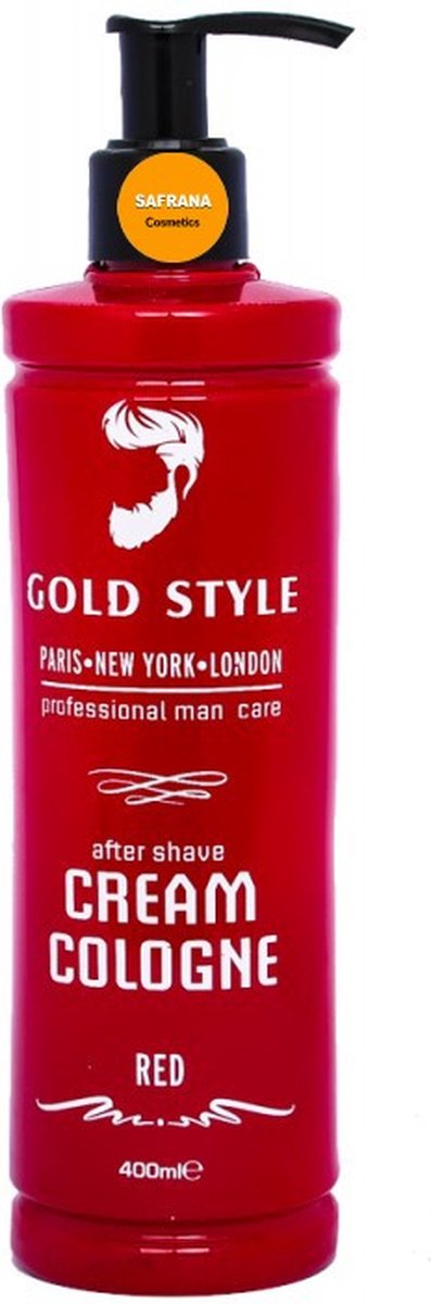 Cream Cologne- After Shave- After Shave Cream Cologne- Gold Style After Shave Cream Cologne 400ML - Gold style
