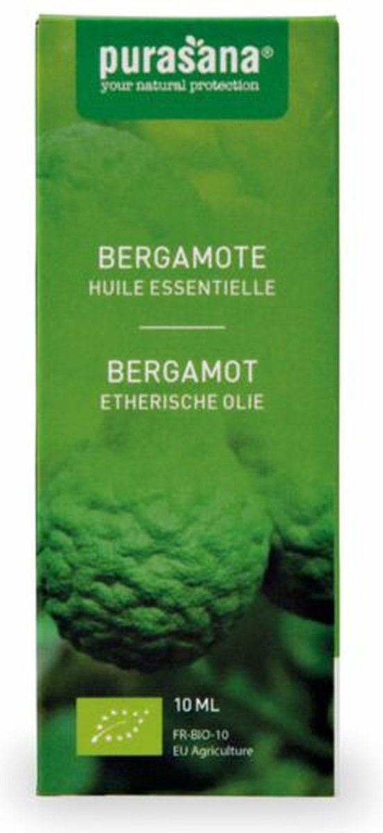 Goedkoopste Purasana Etherische Olie Bergamot Bio 10 ml