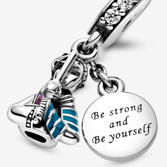 Fler® | Bedel voor o.a. Pandora Armband | Mulan Charm | Be Strong and Be  Yourself |... | bol.com