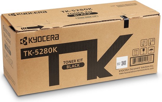 Kyocera TK-5280K Tonercartridge 1 stuk Origineel Zwart