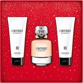 Givenchy L'interdit Eau De Parfum 50 Ml + BM 75 Ml + SG 75 Ml Woman Gift Set