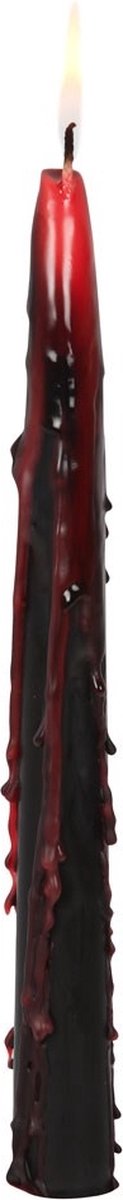 Something Different - Box of 8 Vampire Blood Taper Kaars - Multicolours