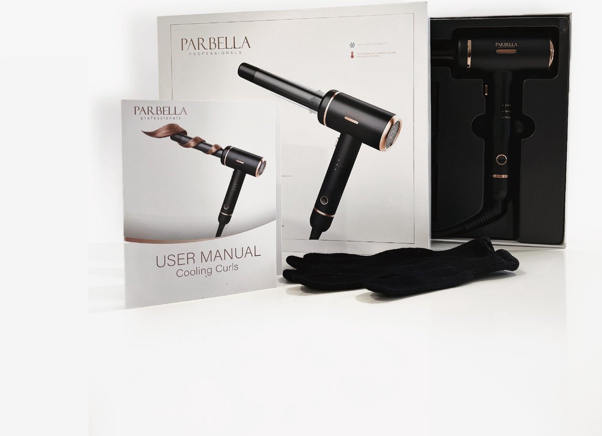Parbella curling iron - cooling curls - cool shot technology - afbeelding 2