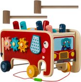 Kruzzel Houten Olifant: Educatief en Interactief Speelgoed voor Kinderen