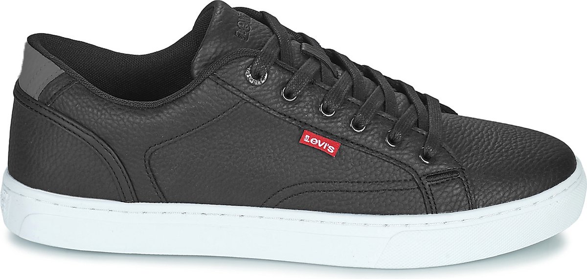 Levi’s Heren Sneakers Courtright Zwart