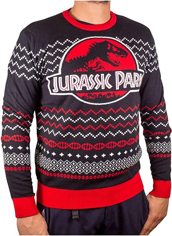Jurassic Park - Jurassic Park Logo Kerst Trui S