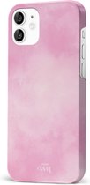 Single Layer - Cotton Candy - Coque rose adaptée à la coque iPhone 11 - Coque rigide Cotton Candy de couleur rose pastel - Coque de protection adaptée à la coque iPhone 11 - Coque rose pastel