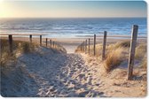 Muismat - Mousepad - Strand - Zee - Nederland - Duinen - Zon - 27x18 cm - Muismatten - Muismat strand