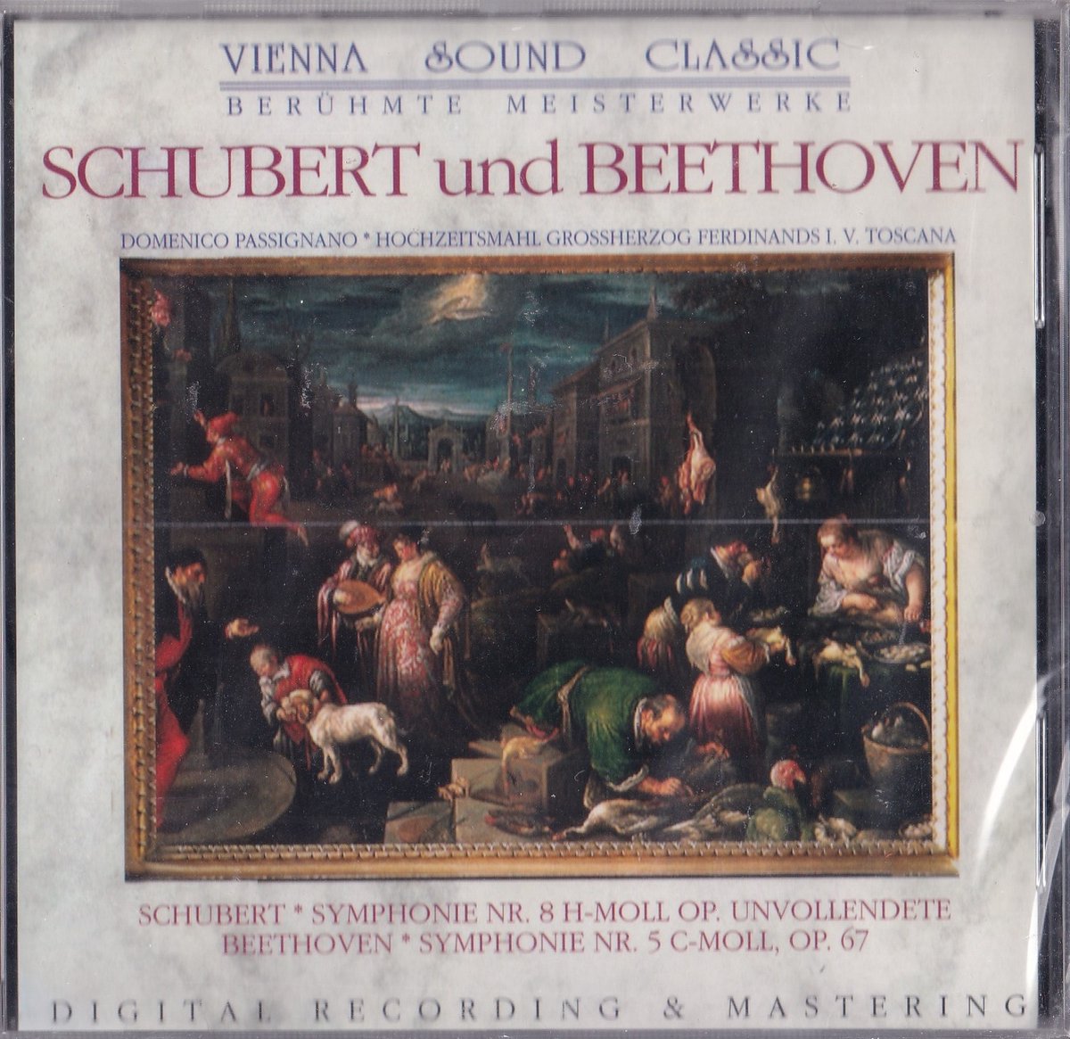 Symphony no. 8 h-moll, Symphonie Nr. 5 c moll - Franz Schubert, Ludwig van Beethoven - Radio Symphonieorchester Ljubljana o.l.v. Anton Nanut