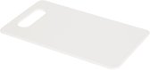 Planche à Découper Compacte - Avec Manche - Plastique - Wit - 24 x 14 cm