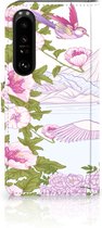 Smartphone Hoesje Sony Xperia 1 IV Book Style Case Bird Standing