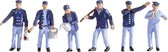 NOCH 36282 N Machinist / rangeerders figuren Geverfd, Staand