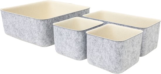 Pantoffelmann Vilten pantoffels I Grijs gemêleerd I Maten 38–51 I Ademende & comfortabele pantoffels met dikke viltzool I Warme & duurzame vilten pantoffels voor dames & heren, grijs, 44 EU