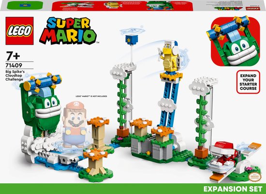 LEGO Super Mario Uitbreidingsset: Reuzen-Spikes wolkentop uitdaging – 71409